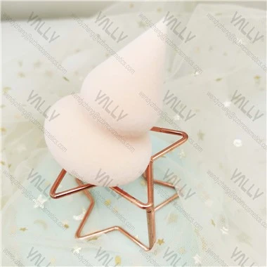 Fluffy Velvet Beauty Sponge microfiber gevlokt